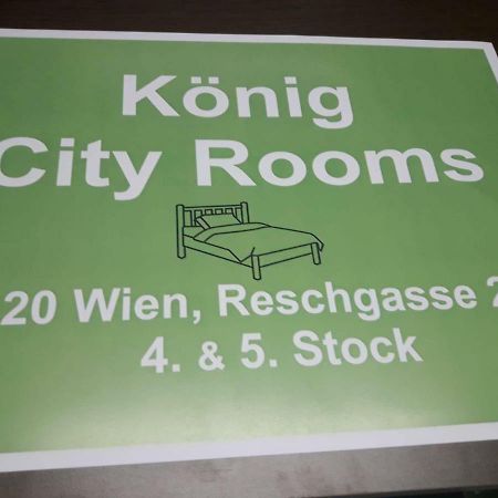 Koenig City Rooms Wien Exterior foto